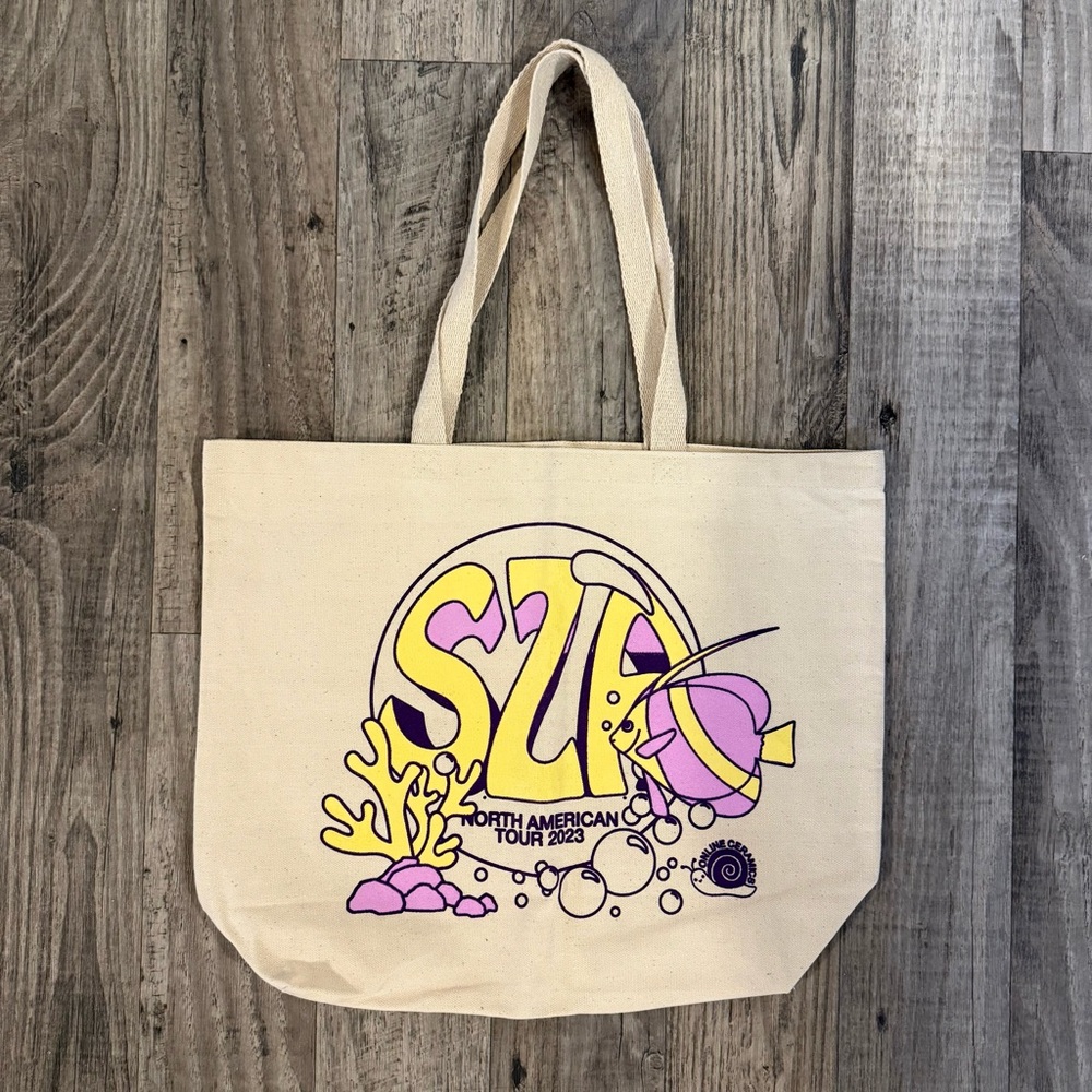 SZA 2023 SOS Tour Canvas Tote Bag